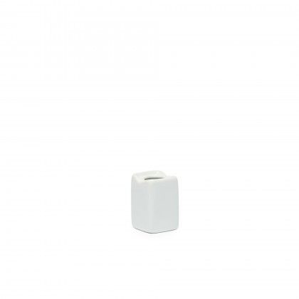 Paliteiro Porcelana Simple Branco 3.5X3.5X5.5cm Paliteiro Porcelana Simple Branco 3.5X3.5X5.5cm