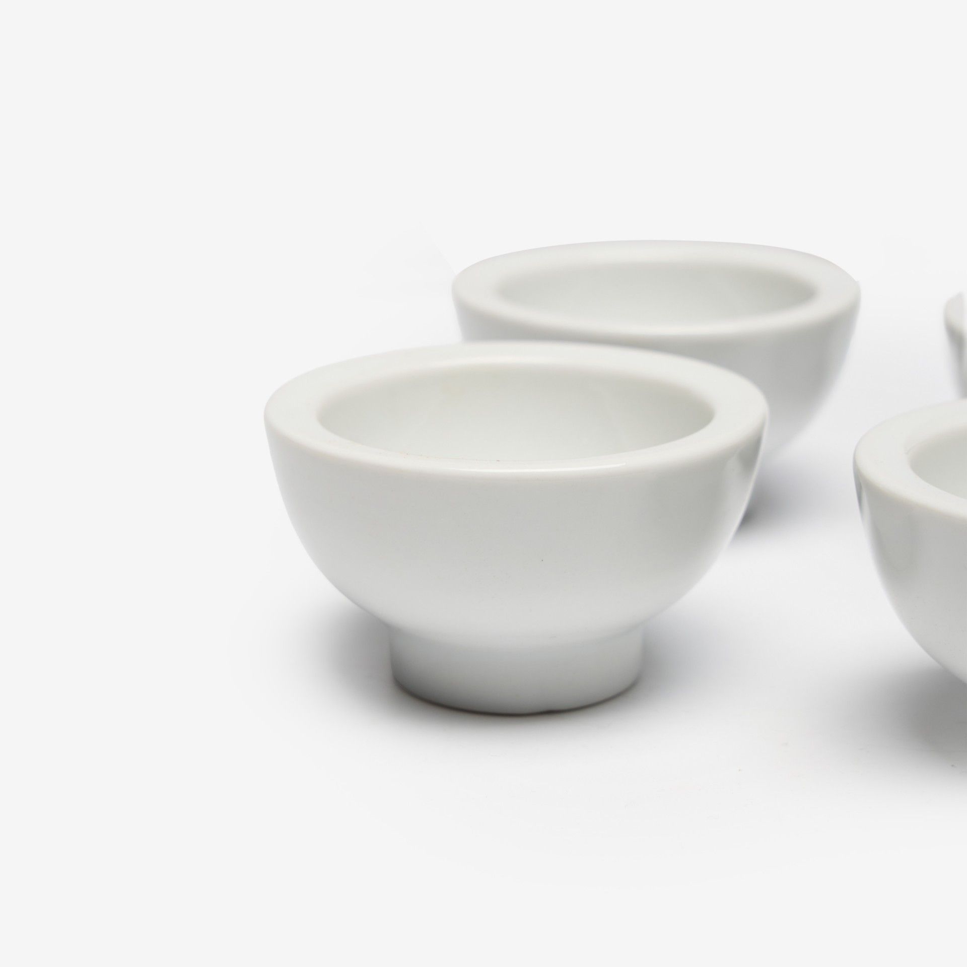 Taça Porcelana com Pé Degustacion Branco 5cl Ø7.5X4cm