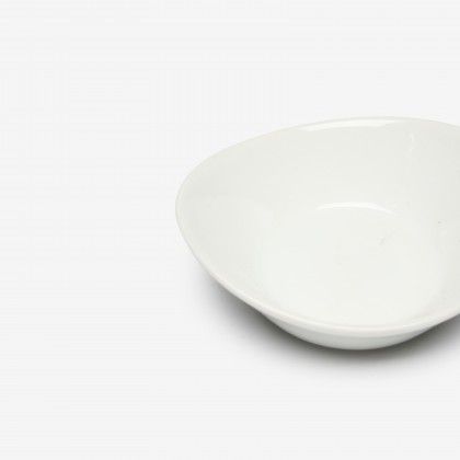 Taça Porcelana Serpis Branco 13X11X4cm Taça Porcelana Serpis Branco 13X11X4cm