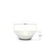 Taça Porcelana Serpis Branco 13X11X4cm Taça Porcelana Serpis Branco 13X11X4cm