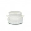 Pote Porcelana Branco 37cl 13.3X11X7.8cm
