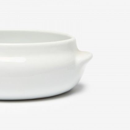 Ca�arola com Asas Branco 16X13.5X5cm