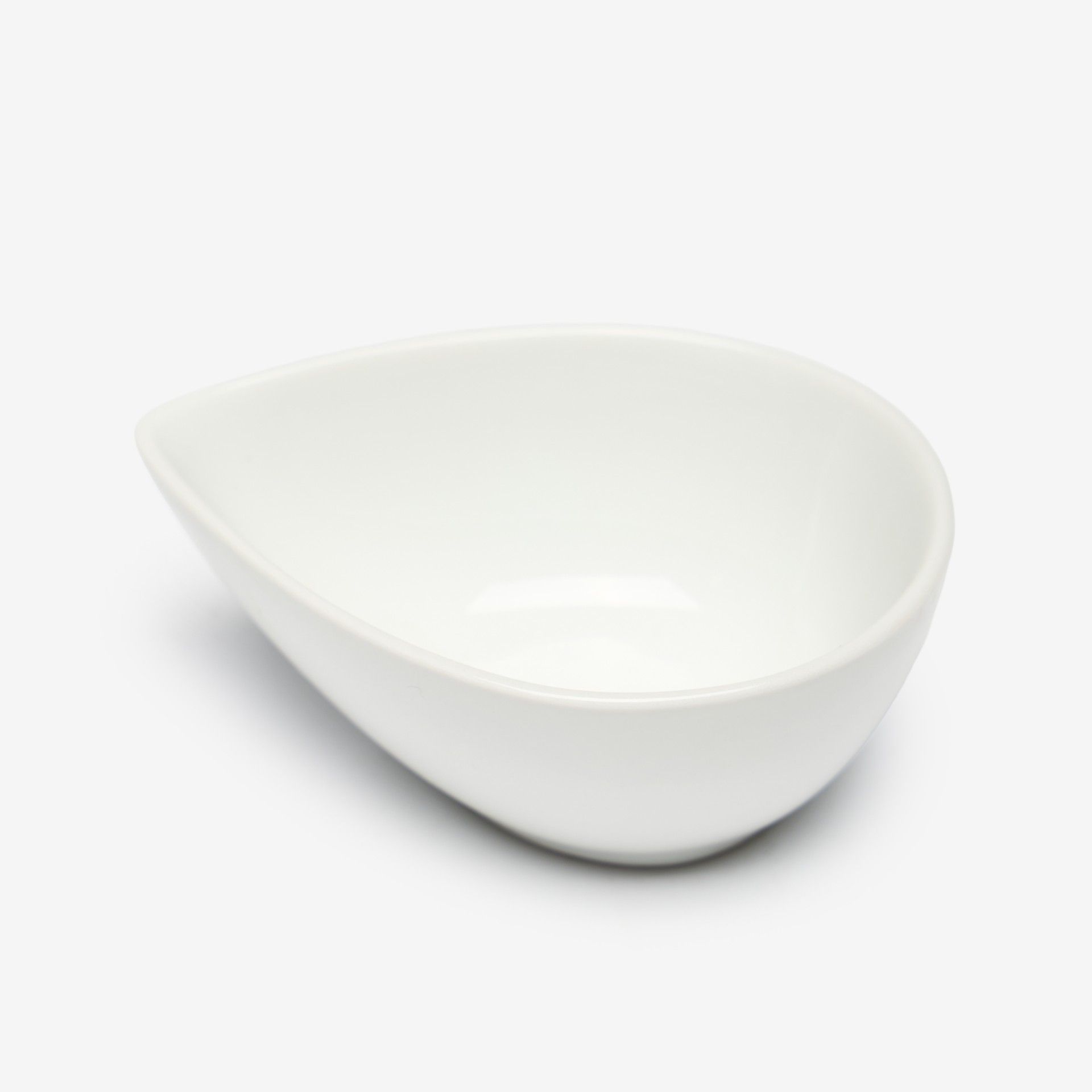 Taça Molho Porcelana Degustacion Branco 9cl 10X7.5X4cm