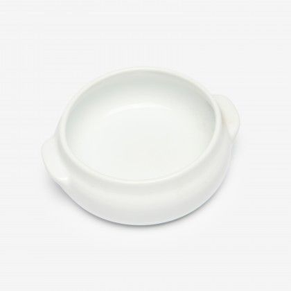 Ca�arola com Asas Branco 16X13.5X5cm