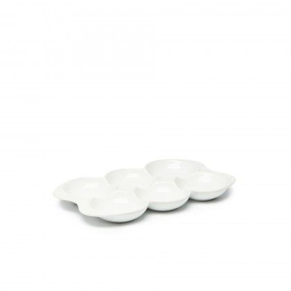 Bandeja 6 Divisões 29.3X17.1X2.5CM Bandeja 6 Divisões 29.3X17.1X2.5CM
