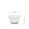 Taça Porcelana Redonda Branca 9.5X6cm Taça Porcelana Redonda Branca 9.5X6cm