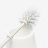 Escovilhão Piaçaba Wc Roma Branco 11.5X35cm Escovilhão Piaçaba Wc Roma Branco 11.5X35cm