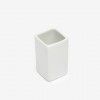 Paliteiro Porcelana Ming Branco 3X3X6cm Paliteiro Porcelana Ming Branco 3X3X6cm