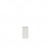 Paliteiro Porcelana Ming Branco 3X3X6cm Paliteiro Porcelana Ming Branco 3X3X6cm