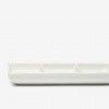 Prato Aperitivos Porcelana 3 Divisórias 15X6.3X2cm Prato Aperitivos Porcelana 3 Divisórias 15X6.3X2cm