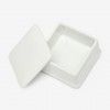 Caixa Porcelana Turismo Branco 6.5X6.5X4cm Caixa Porcelana Turismo Branco 6.5X6.5X4cm