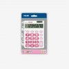 Calculadora Milan Branca Rosa 8 Digitos Calculadora Milan Branca Rosa 8 Digitos