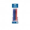 Caneta Milan Azul / Vermelho / Preto Pack 4 Caneta Milan Azul / Vermelho / Preto Pack 4