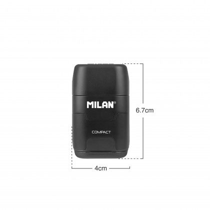 Borracha Milan Compact + 2 Recargas Borracha Milan Compact + 2 Recargas