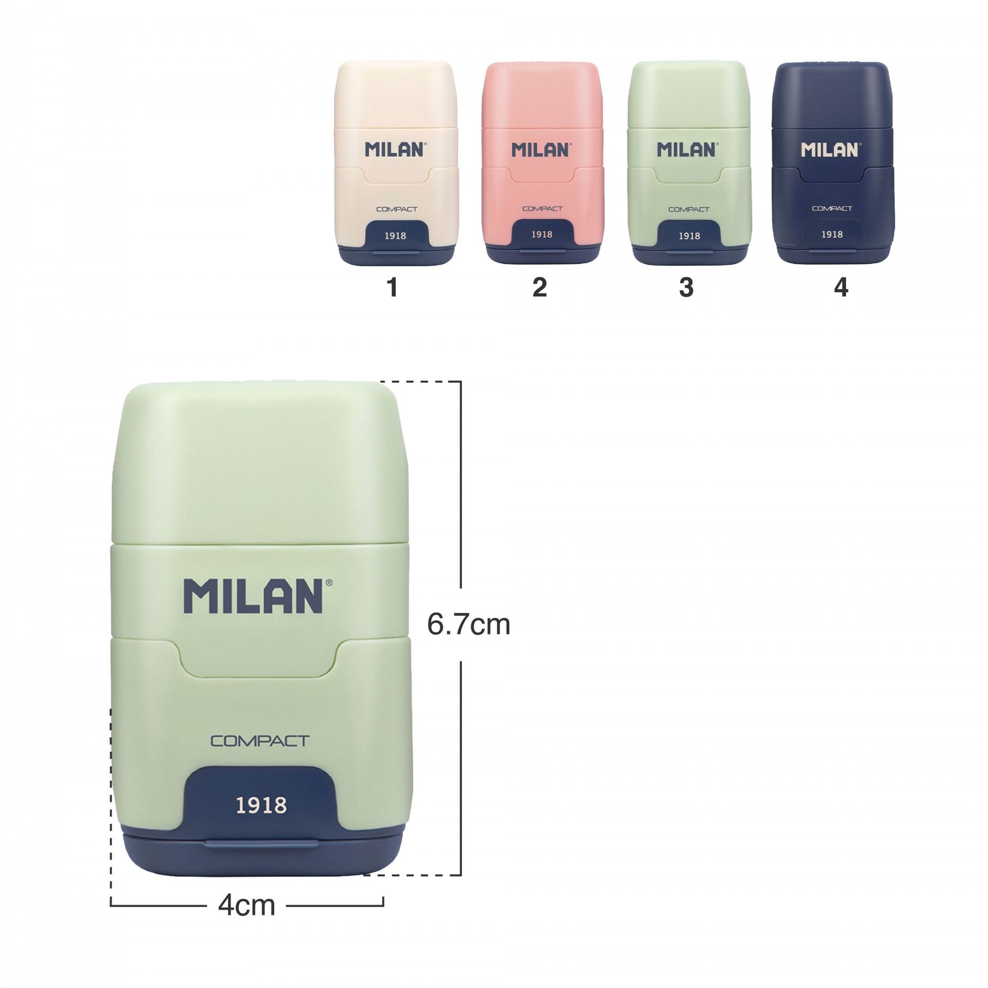 Apara Lápis Milan Compact