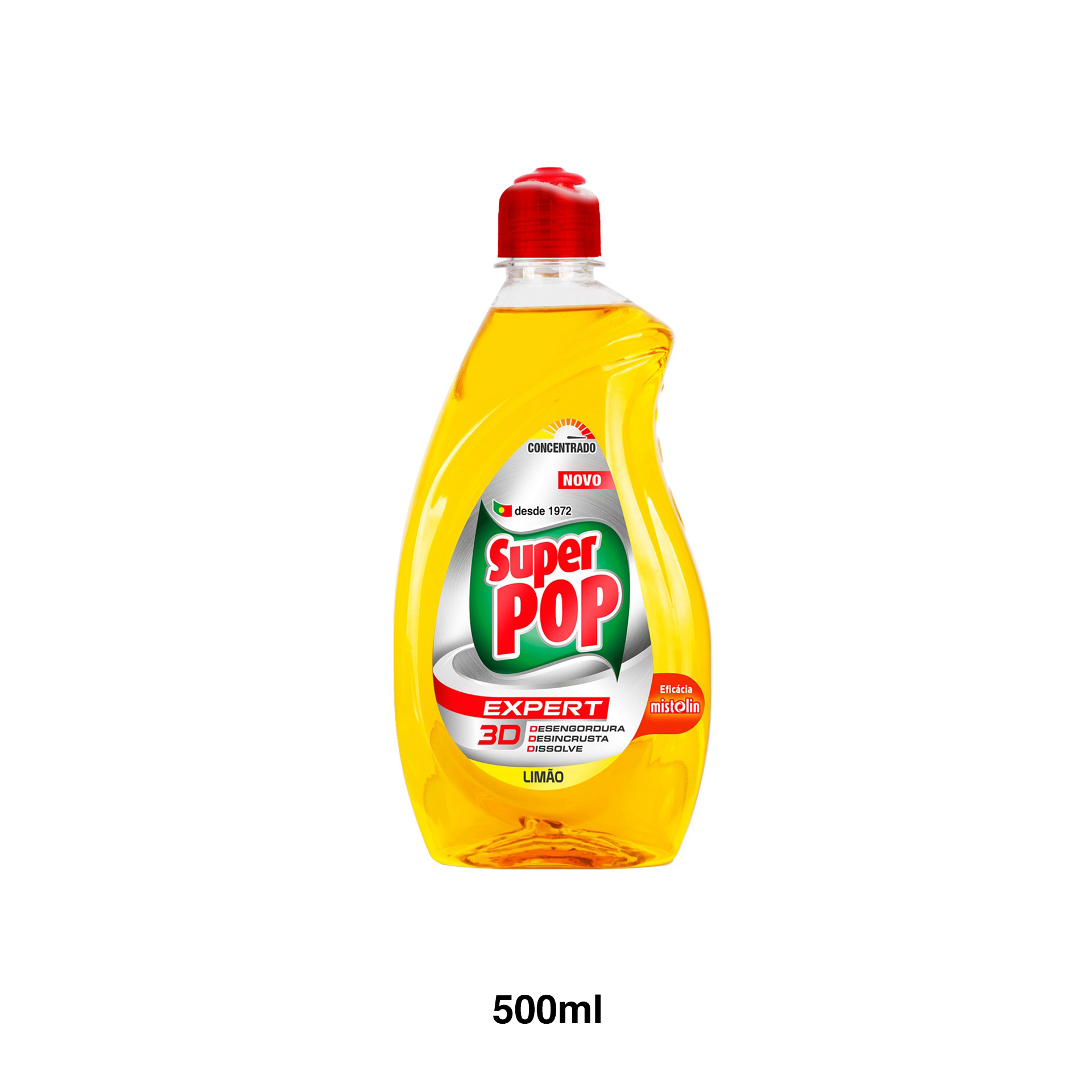Detergente Loiça Manual Super Pop Limao 500ml