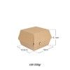 Caixa Hamburguer 220g 13X12.5X9cm Pack 50