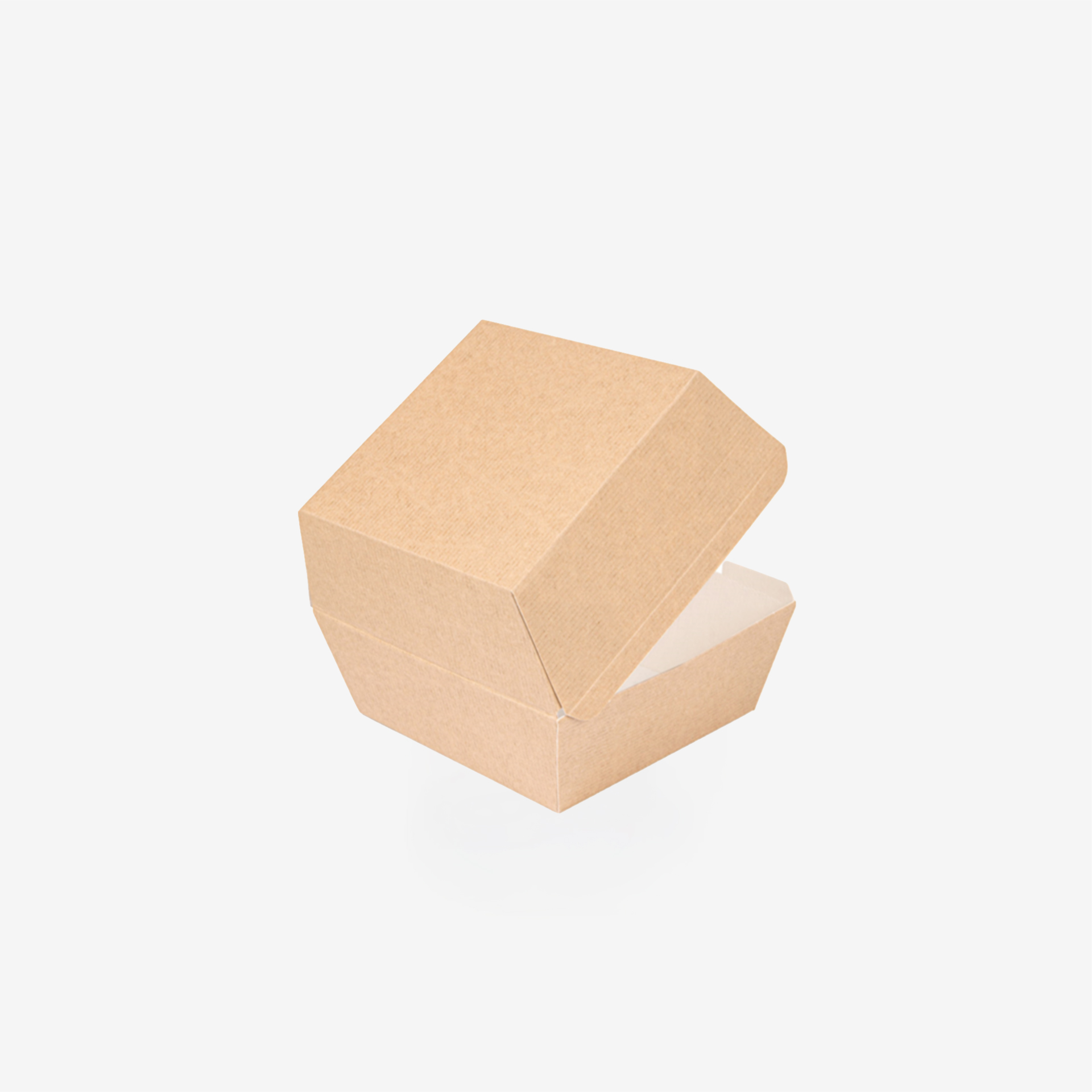 Caixa Hamburguer 220g 14.2X13.7X6.1cm Pack 500