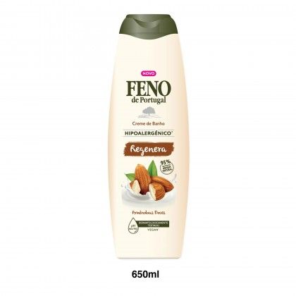 Gel Banho Feno Regenera Amêndoas Doces 650ml Gel Banho Feno Regenera Amêndoas Doces 650ml