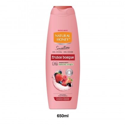 Gel Banho Natural Honey Sensations Frutos Vermelhos 650ml Gel Banho Natural Honey Sensations Frutos Vermelhos 650ml