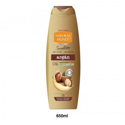 Gel Banho Natural Honey Sensations Argan 650ml