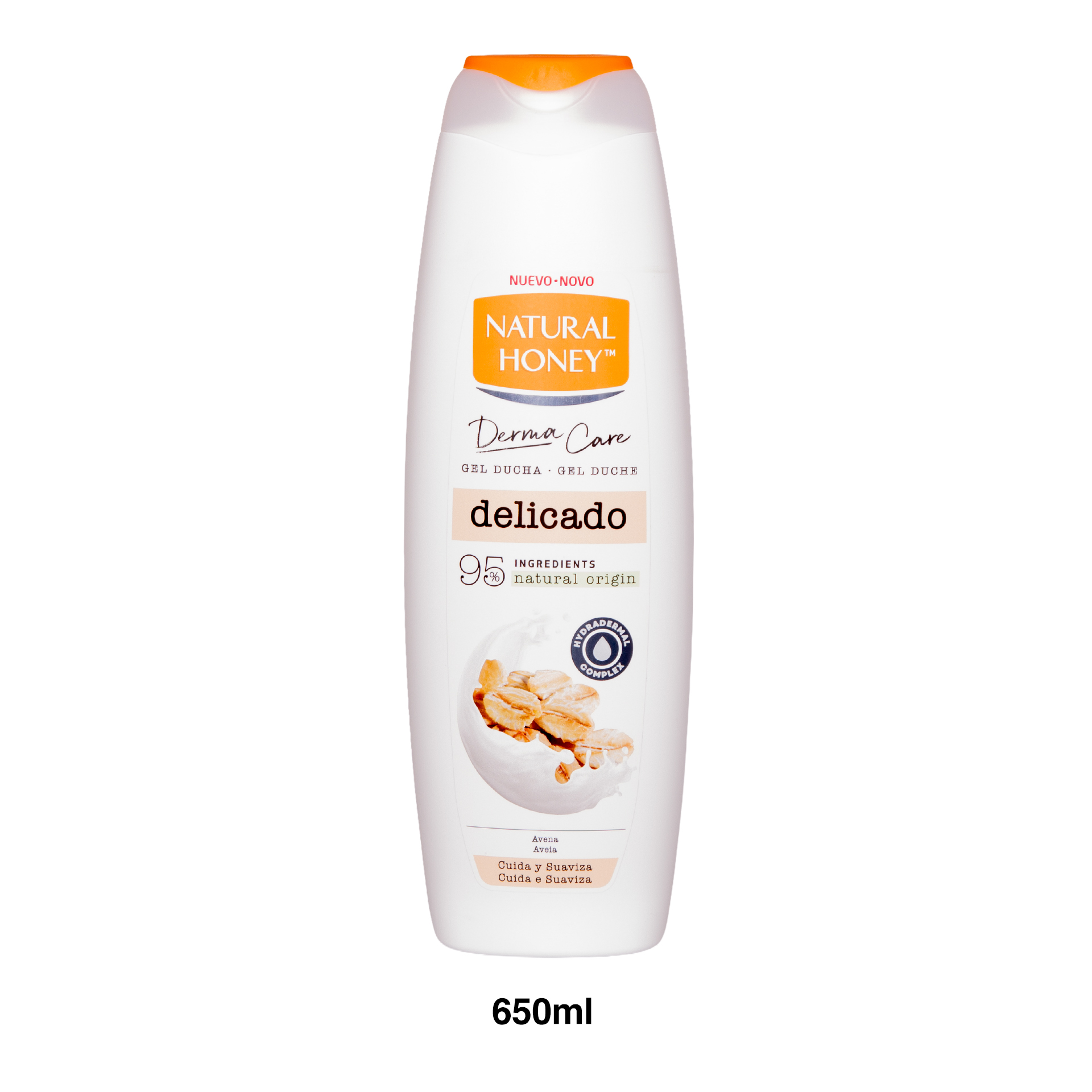 Gel Banho Natural Honey Sensations Delicado 650ml