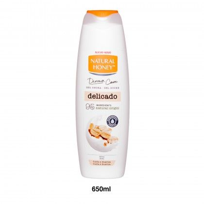 Gel Banho Natural Honey Sensations Delicado 650ml Gel Banho Natural Honey Sensations Delicado 650ml