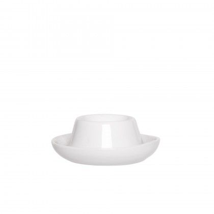 Suporte para Ovo Porcelana Degustacion Branco 8.5X3.5cm Suporte para Ovo Porcelana Degustacion Branco 8.5X3.5cm