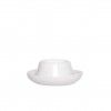 Suporte para Ovo Porcelana Degustacion Branco 8.5X3.5cm Suporte para Ovo Porcelana Degustacion Branco 8.5X3.5cm