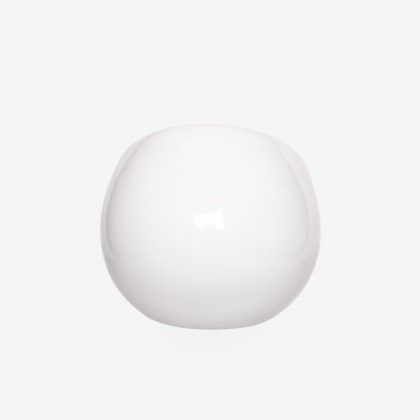 Taça Porcelana Redonda Branco 8X8cm Taça Porcelana Redonda Branco 8X8cm