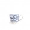 Caneca Jumbo Porcelana Ondas 450ml 10X8.5cm