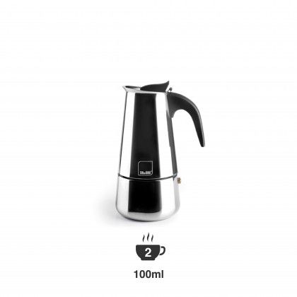 Cafeteira Expresso Inox 100ml 2 Chavenas Cafeteira Expresso Inox 100ml 2 Chavenas