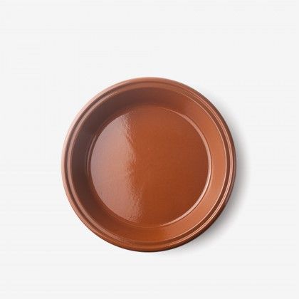 Tajine Barro Natural Esmaltado Castanho Ø28X19cm Tajine Barro Natural Esmaltado Castanho Ø28X19cm