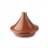 Tajine Barro Natural Esmaltado Castanho Ø28X19cm Tajine Barro Natural Esmaltado Castanho Ø28X19cm
