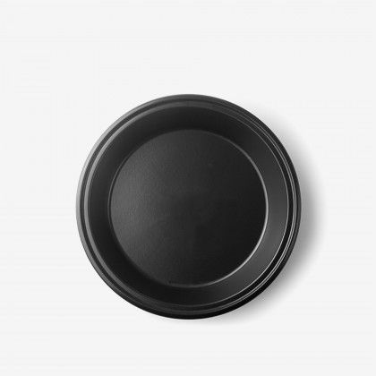 Tajine Barro Natural Esmaltado Preto �28X19cm