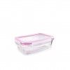 Caixa Hermetica Vidro 1000ml 20.5X15.4X7.2cm Caixa Hermetica Vidro 1000ml 20.5X15.4X7.2cm