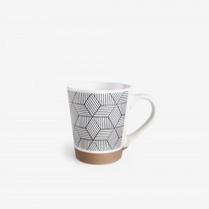 Caneca Porcelana Marken 350ml Ø10.6X9cm Caneca Porcelana Marken 350ml Ø10.6X9cm