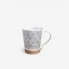 Caneca Porcelana Marken 350ml Ø10.6X9cm Caneca Porcelana Marken 350ml Ø10.6X9cm