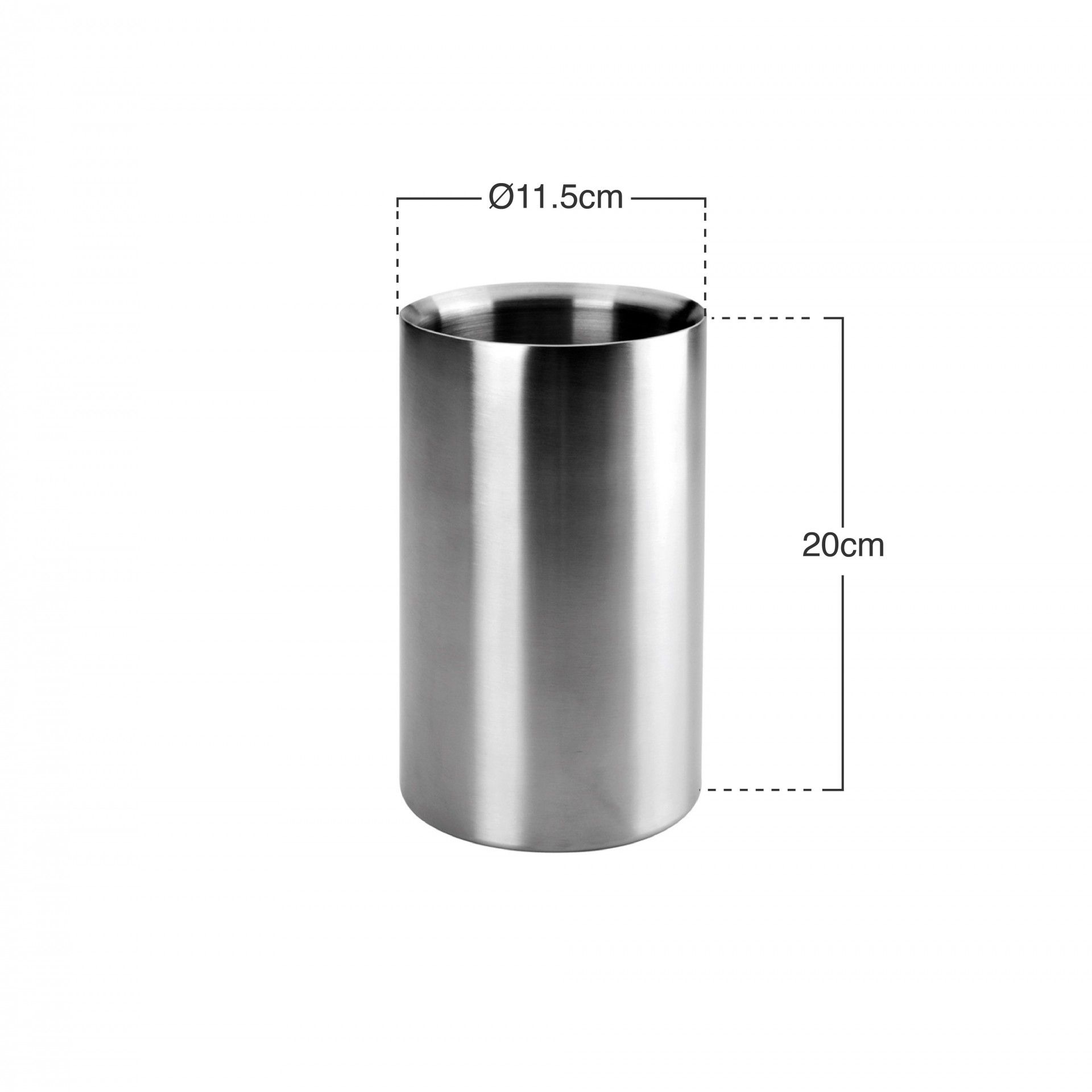 Arrefecedor Garrafas Inox 11.5X20cm