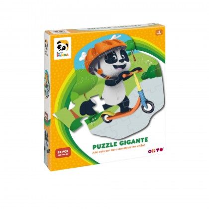 Puzzle Canal Panda Gigante 24 Peças 72.85Cm Puzzle Canal Panda Gigante 24 Peças 72.85Cm