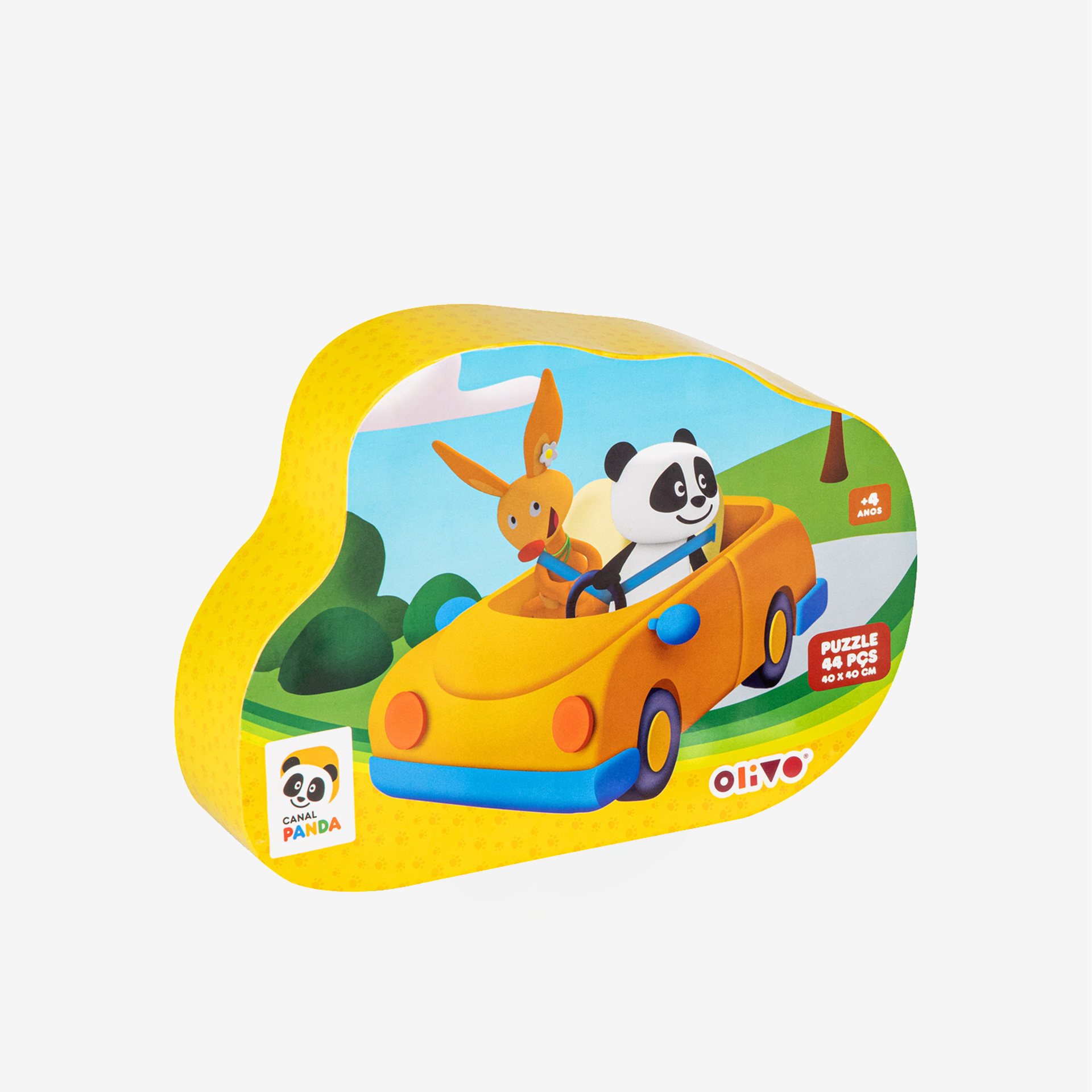 Puzzle Canal Panda 44 Peças Ø40Cm