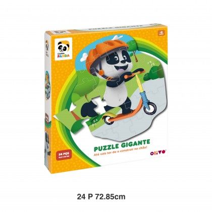 Puzzle Canal Panda Gigante 24 Peças 72.85Cm Puzzle Canal Panda Gigante 24 Peças 72.85Cm