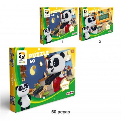Puzzle Canal Panda Peças 2X60 Puzzle Canal Panda Peças 2X60