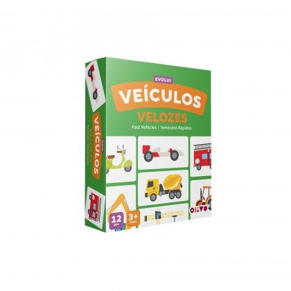 Jogo Evolui Veículos Cartão Jogo Evolui Veículos Cartão
