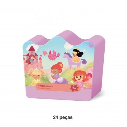Puzzle Princesa 24 Peças Puzzle Princesa 24 Peças