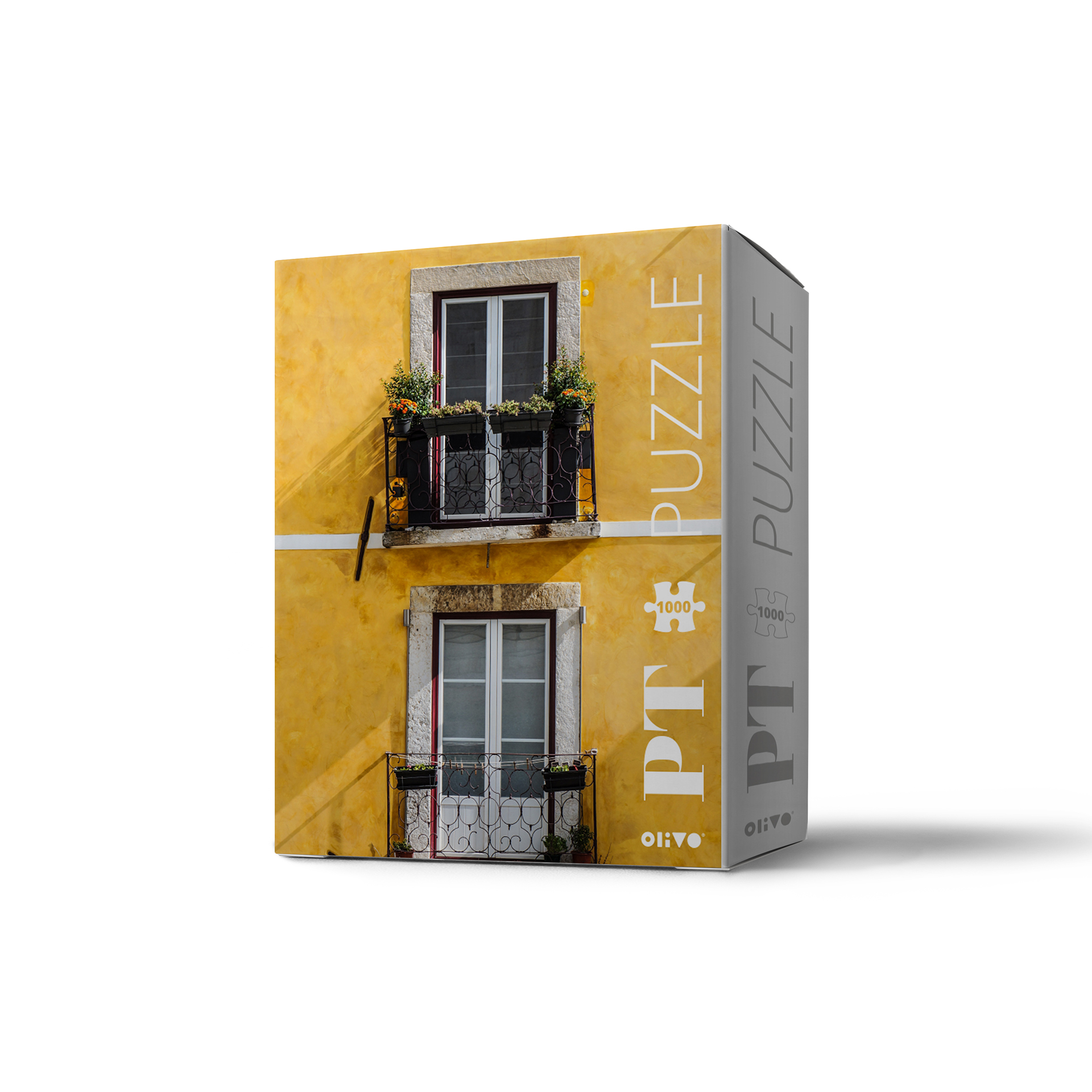 Puzzle 1000 Fachada Amarela