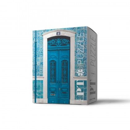 Puzzle 1000 Fachada Azul Puzzle 1000 Fachada Azul