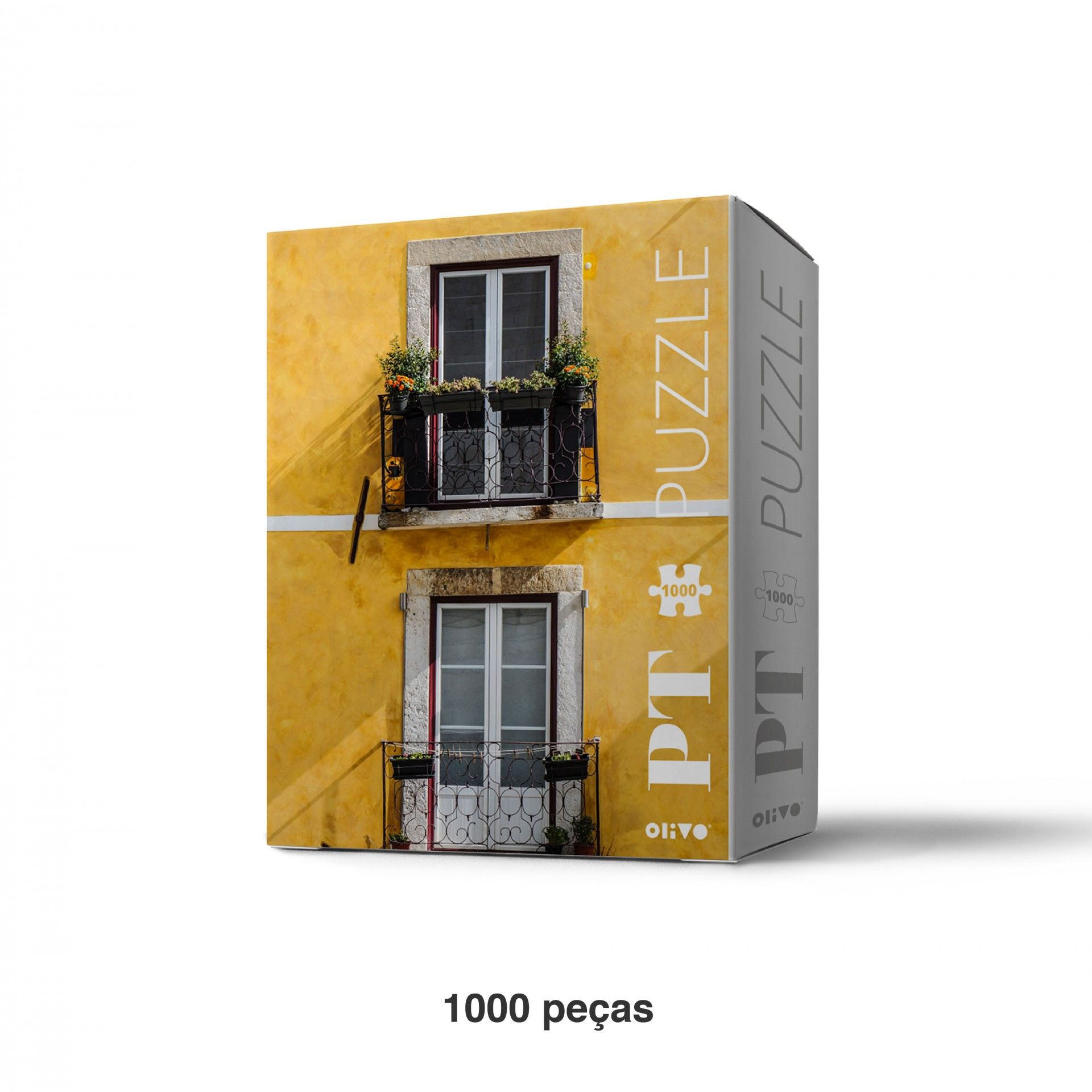 Puzzle 1000 Fachada Amarela
