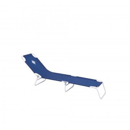 Espregui�adeira Dobr�vel Azul Mar 186X53X24CM