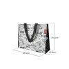 Saco Para Compras Ráfia Graffiti 34.5X13.5X45.5cm Saco Para Compras Ráfia Graffiti 34.5X13.5X45.5cm